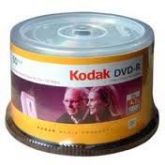 DVD-R Kodak + Logo 16x - Shrink com 50 Peças!!!
