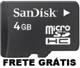 Cartão Memória Micro SD 4GB Transflash