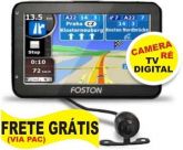 GPS Foston Fs-470 Tv Digital Câmera De Ré Fs470
